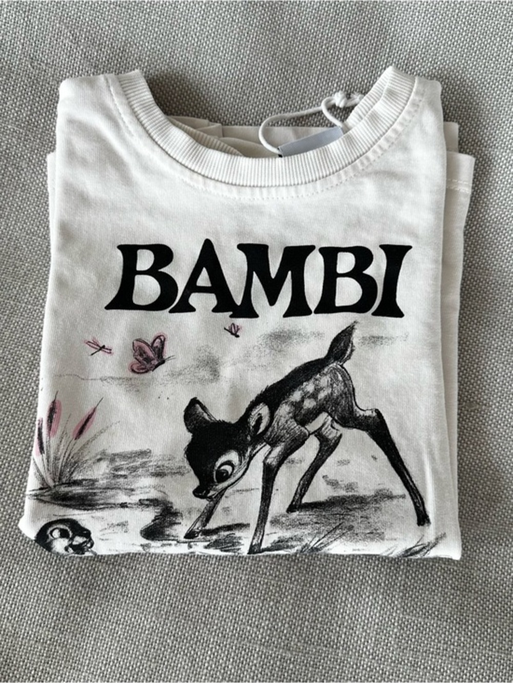Zara x Disney Bambi Kids Graphic Tee | Size 9–10Y (140)